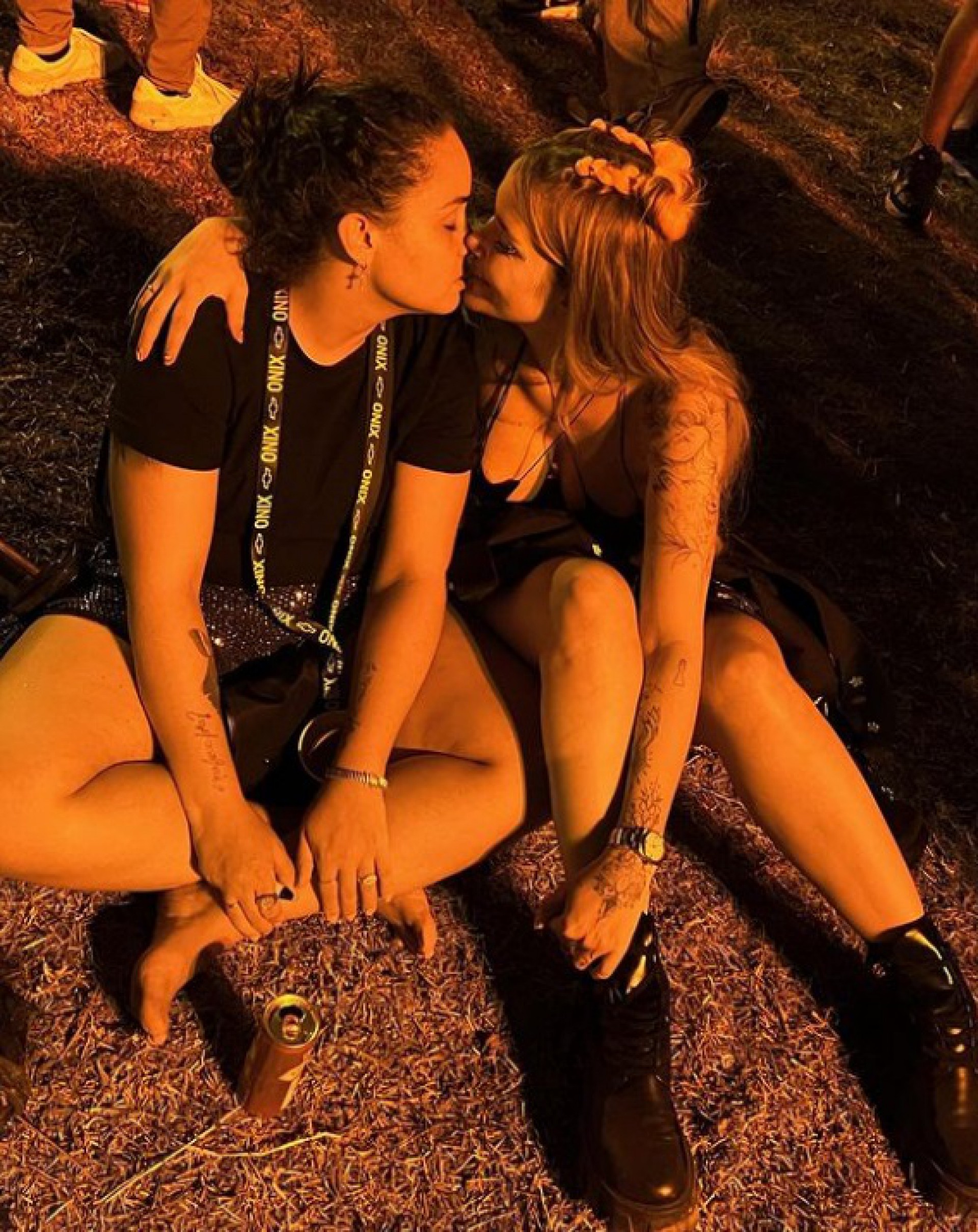 Marcela Mc Gowan e a namorada, a cantora Luiza.  - reprodução do instagram