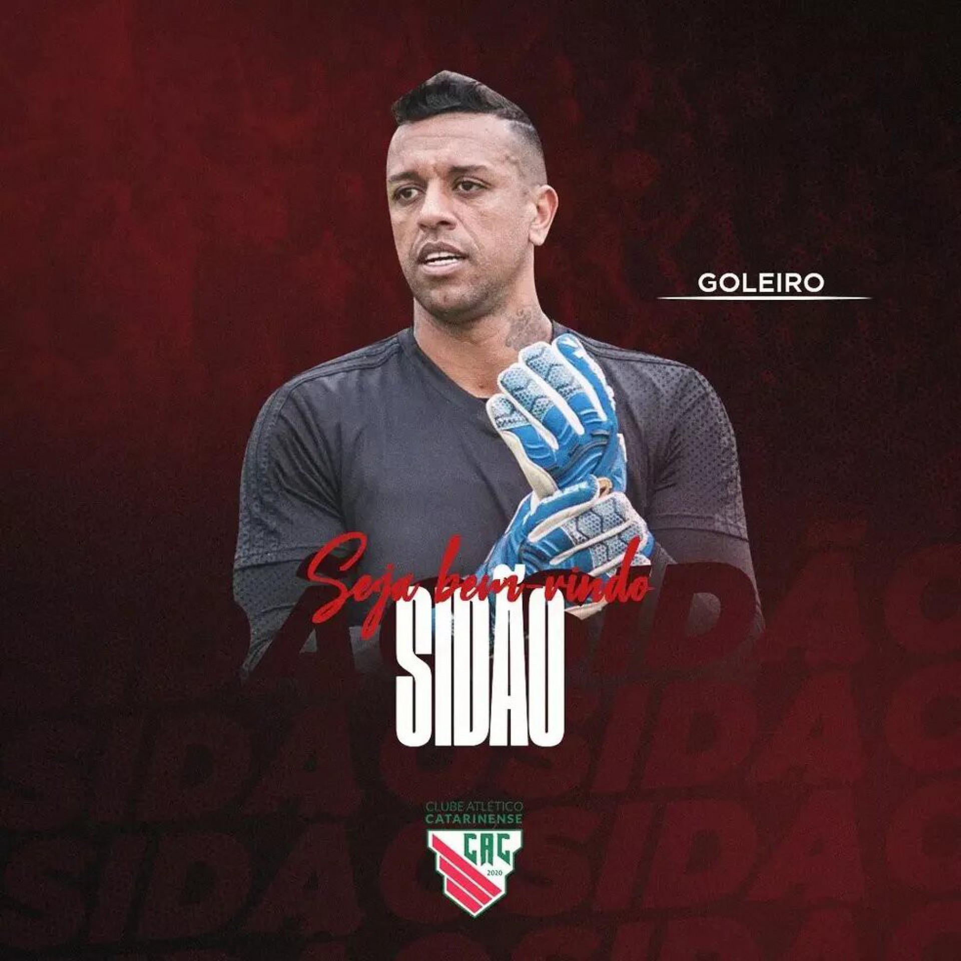 Sid&atilde;o - Foto: Reprodu&ccedil;&atilde;o/Clube Atl&eacute;tico Catarinense