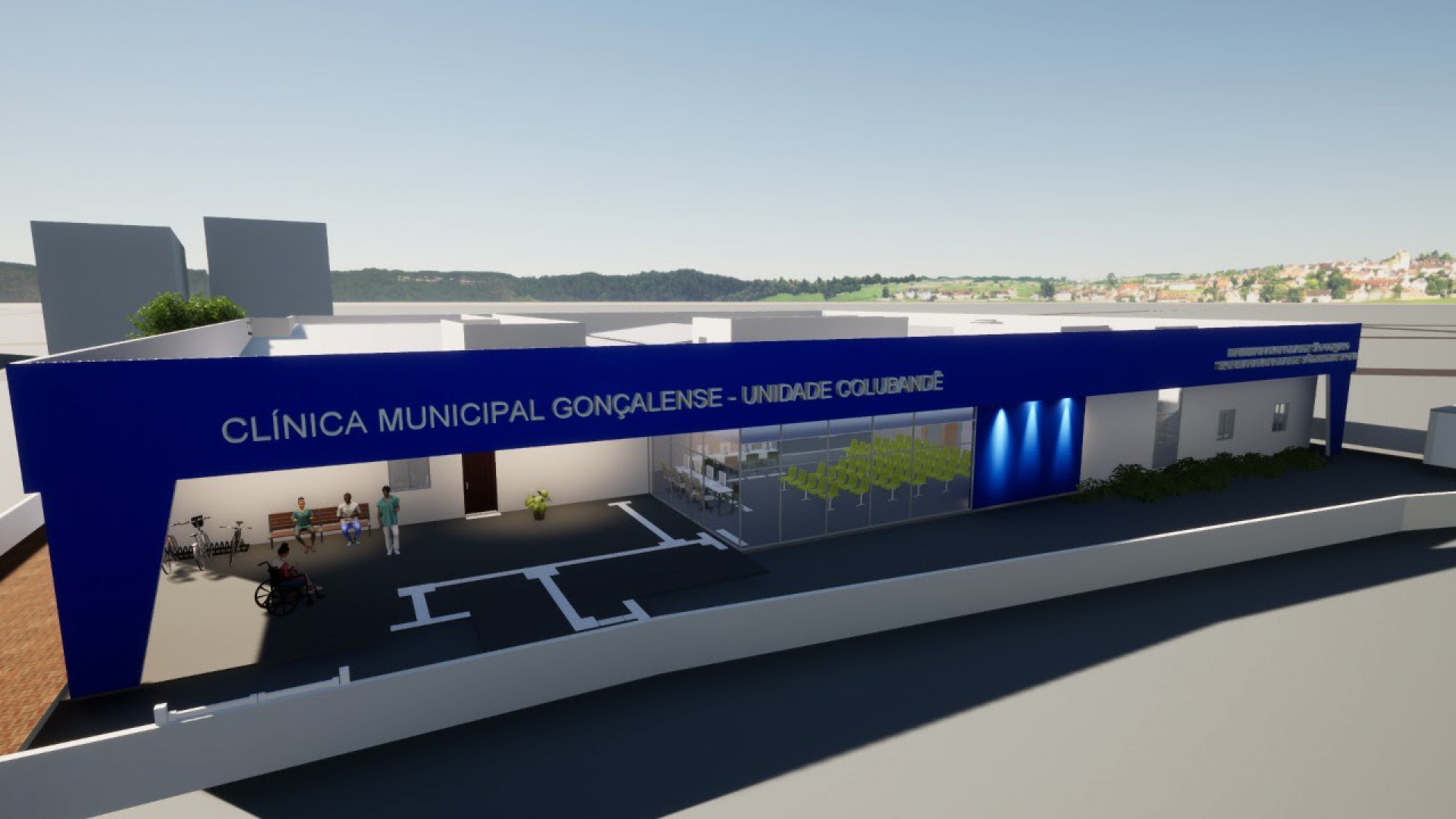 O novo equipamento, na Avenida Jos&eacute; Mendon&ccedil;a de Campos.