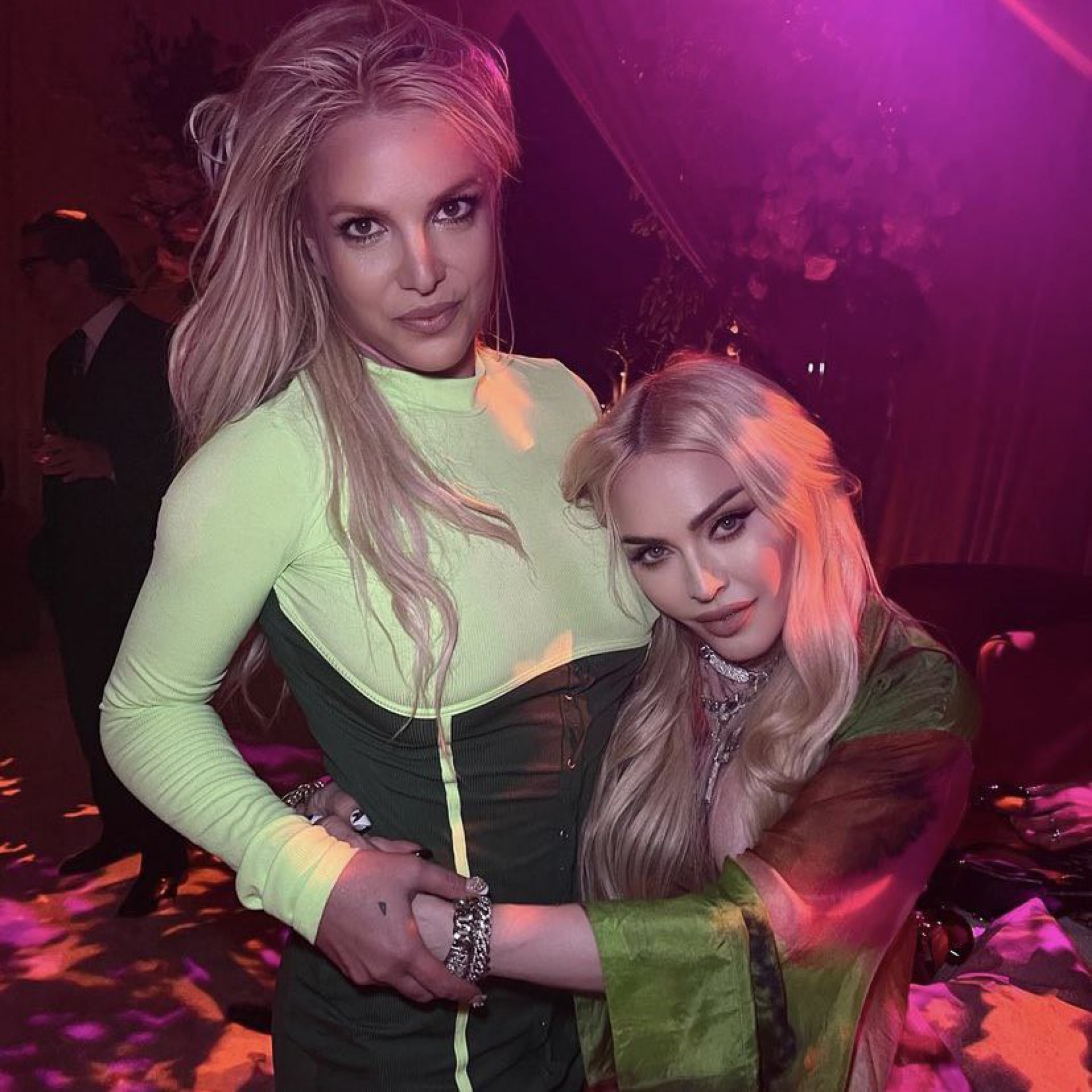 Britney Spears e Madonna - Reproduçã/Instagram/Twitter