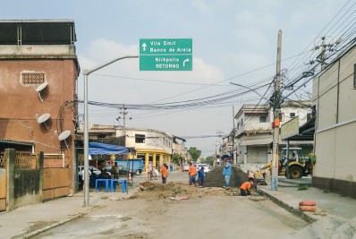 Obras de infraestrutura melhoram trânsito da Cruzeiro do Sul, em Mesquita