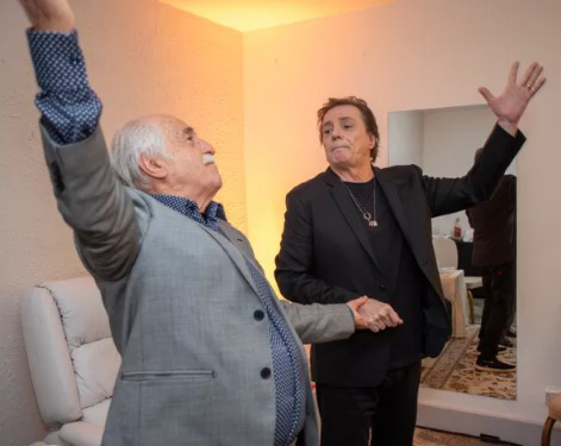 Ary Fontoura e Fábio Jr.  - Beatriz Damy/AgNews