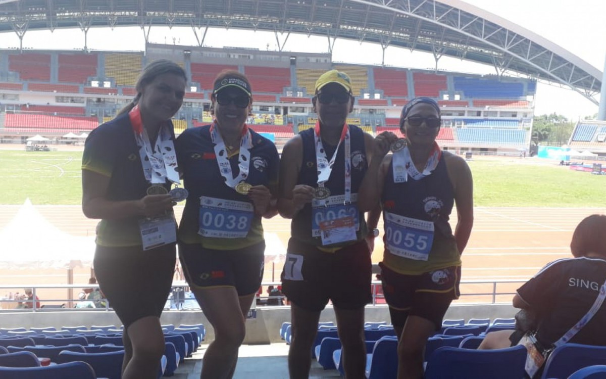 Competi&ccedil;&atilde;o aconteceu no Centro de Treinamento Militar, em Deodoro, e rendeu diversas medalhas a agente