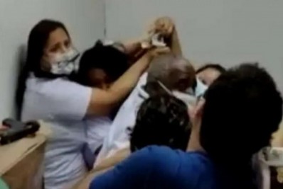 Enfermeira é agredida por mulheres que tentavam burlar vacinação
