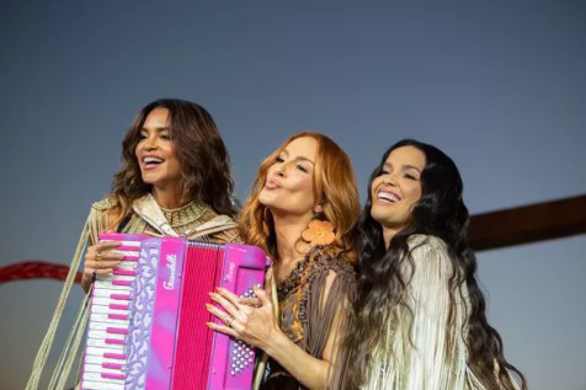 Claudia Leitte lança clipe de 'Dengo Meu' com Lucy Alves e Juliette - Divulgação/Robson Senne