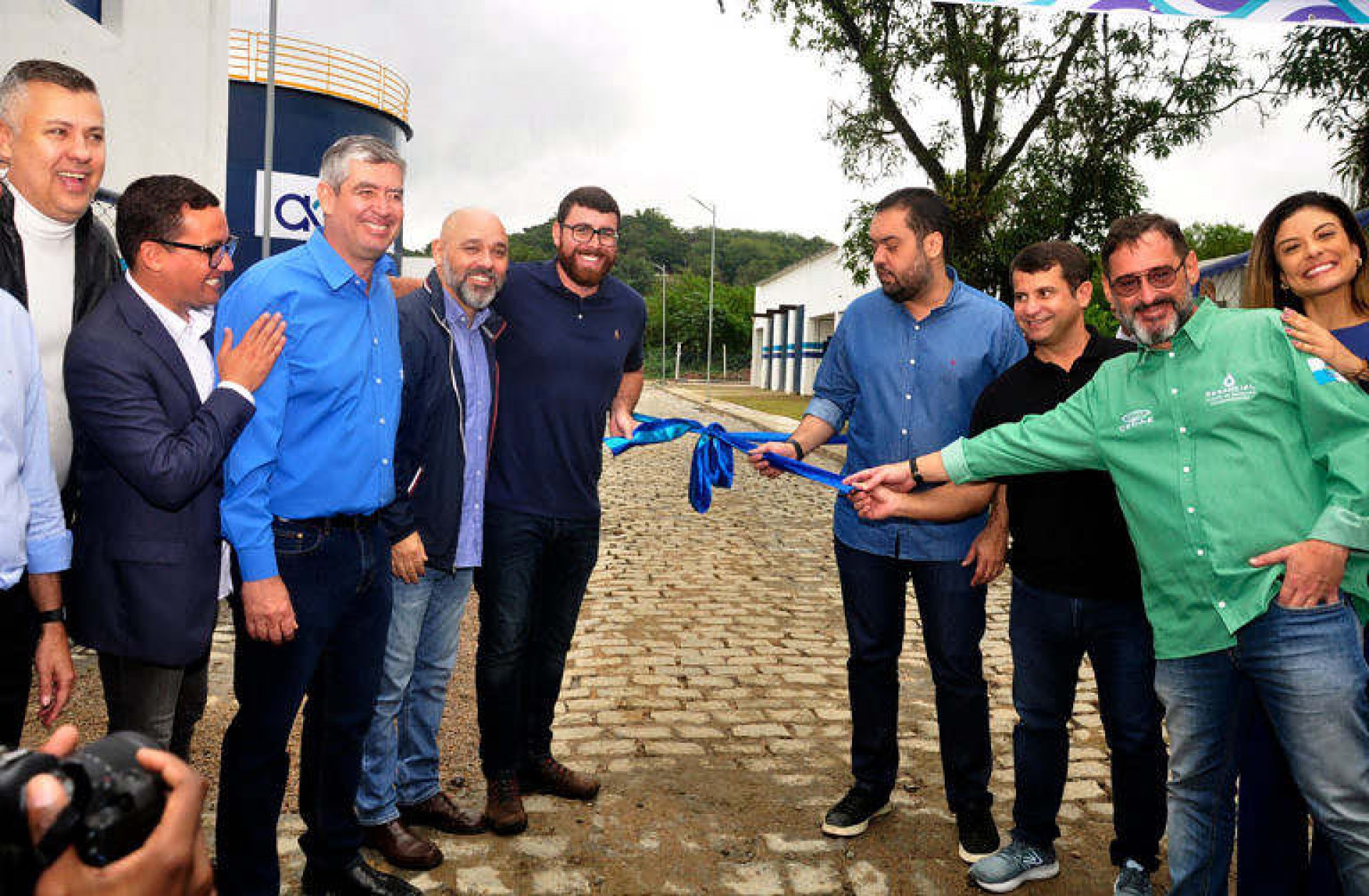 Inauguração de Estação de Tratamento de Água. - Divulgação/Gilson Jr.