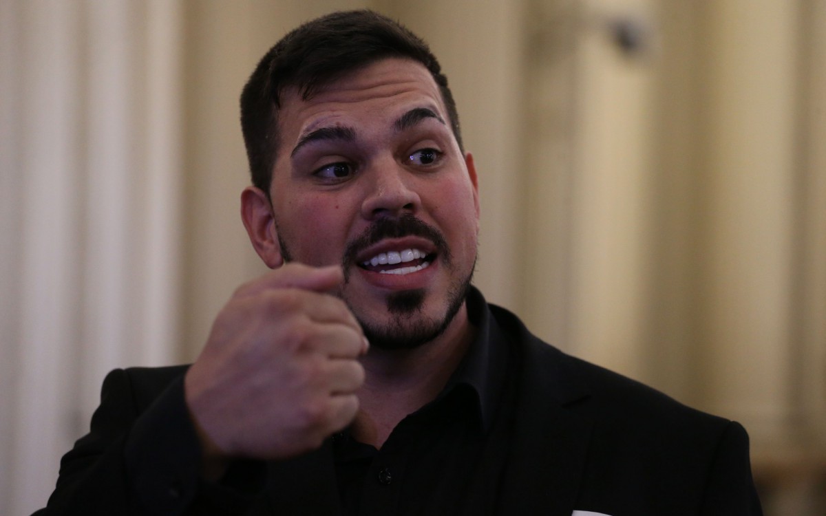 RJ - Testemunhas de defesa no processo &Eacute;tico-disciplinar que apura quebra de decoro parlamentar em desfavor do vereador Gabriel Monteiro, na foto Rafael Murmura &Acirc;ngelo (testemunha de defesa de Gabriel Monteiro) nesta ter&ccedil;a (14).