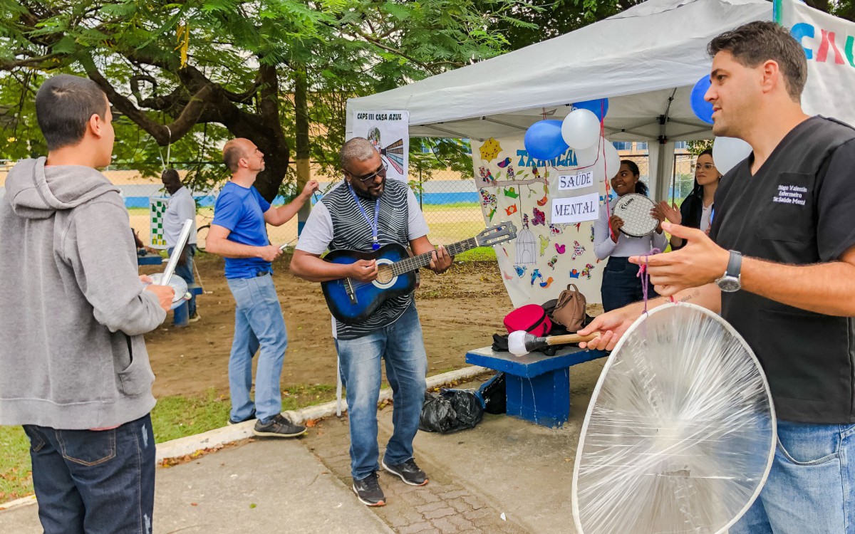 A&ccedil;&atilde;o aconteceu na Pra&ccedil;a do Cosmorama e contou com diversas atividades de pr&aacute;ticas integrativas complementares