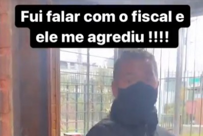 Jovem é agredida por fiscal após entrar sem máscara em ônibus