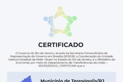 Teresópolis está oficialmente integrado a Plataforma Rede + Brasil
