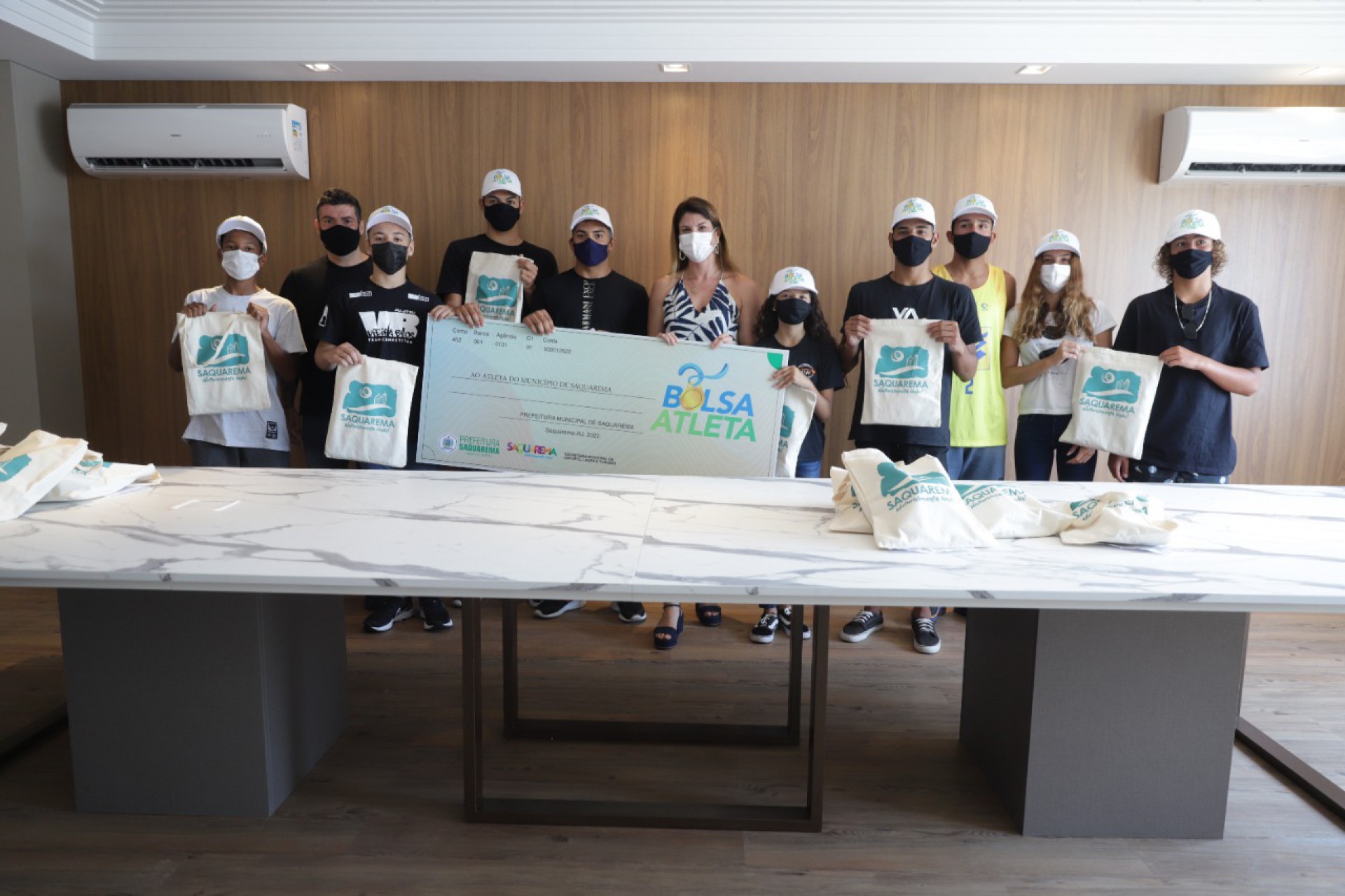 Programa Bolsa Atleta beneficia jovens moradores de Saquarema - Divulgação/Prefeitura de Saquarema