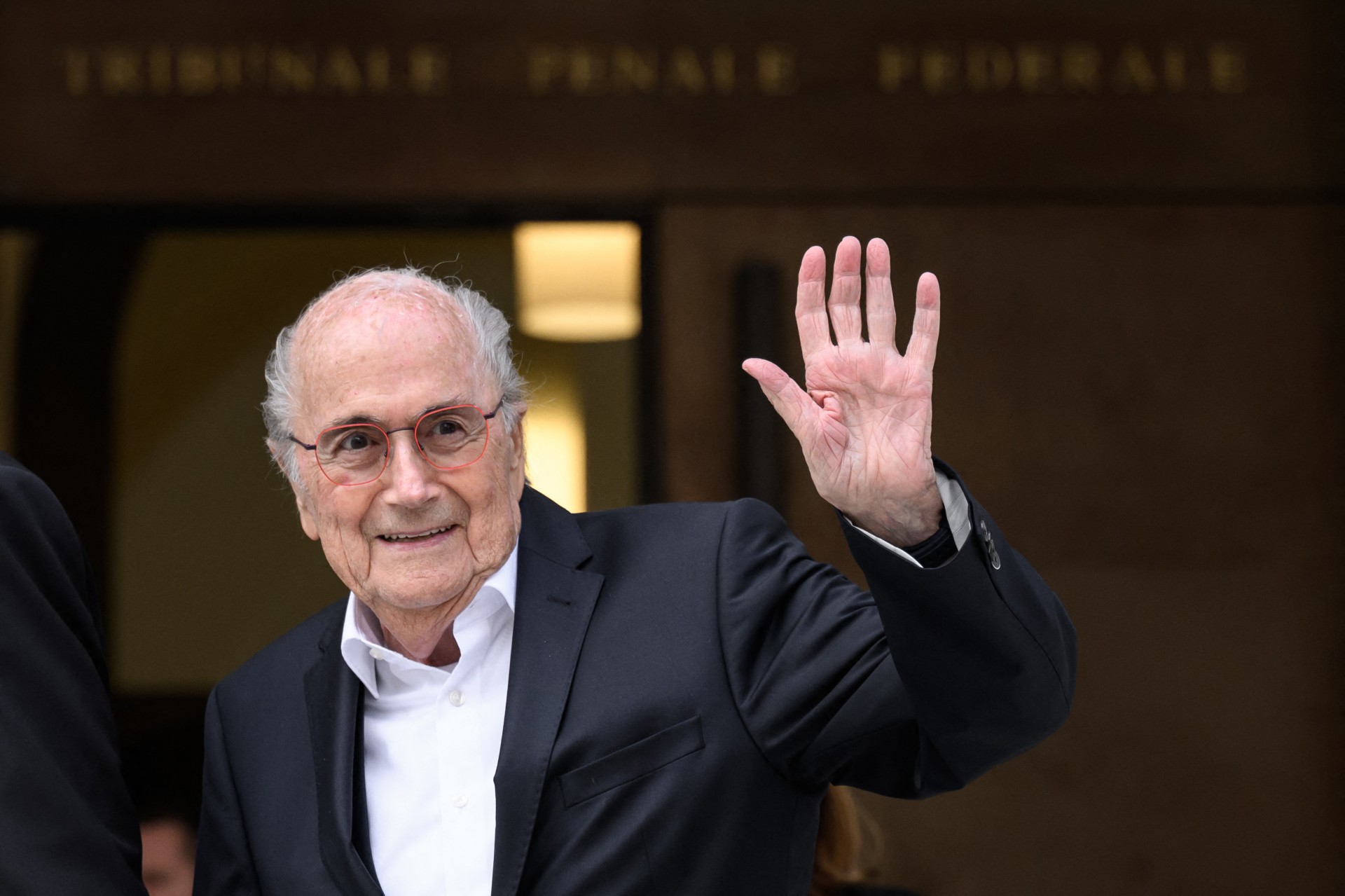 Joseph Blatter &eacute; ex-presidente da Fifa e fez cr&iacute;ticas a Gianni Infantino - AFP