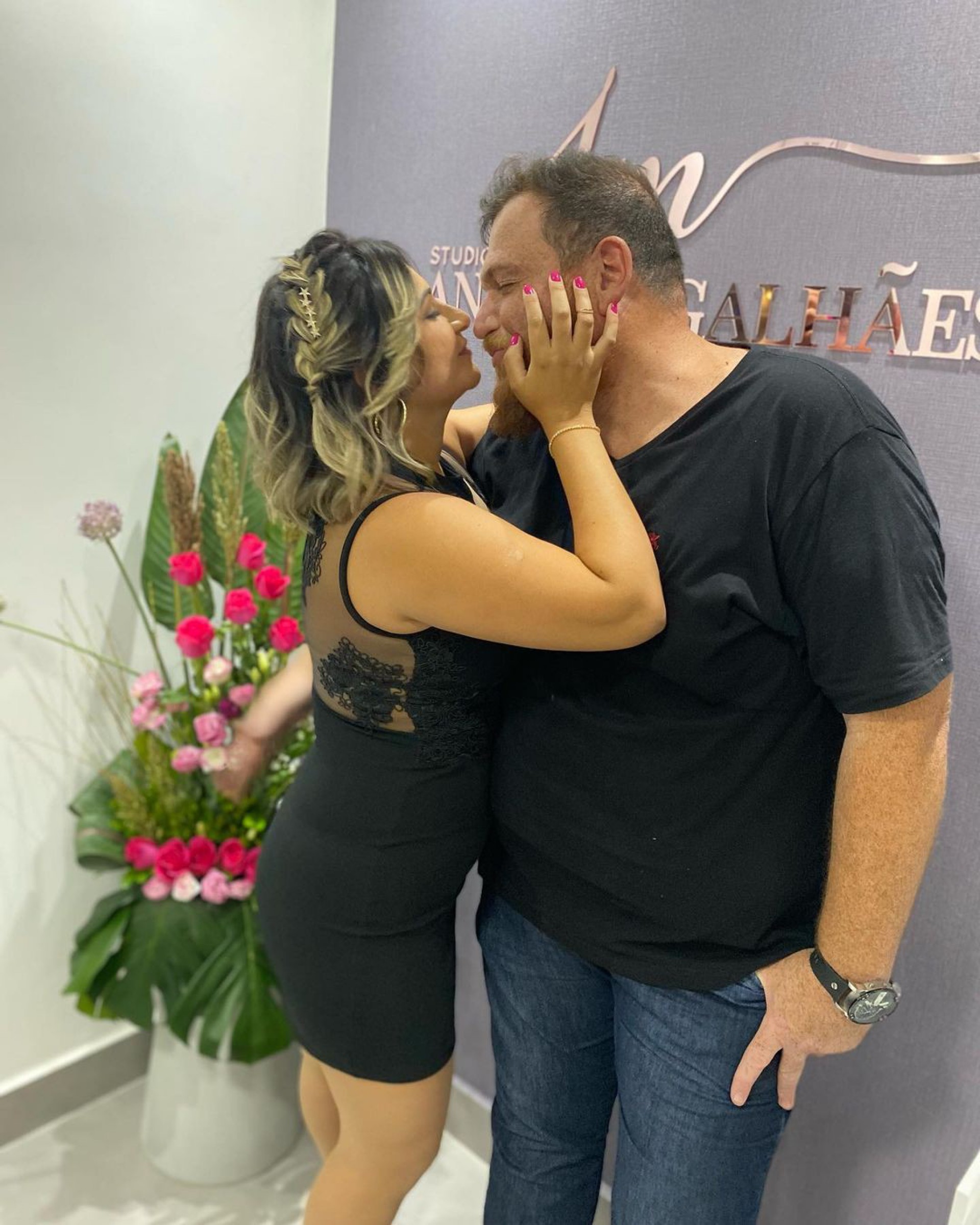 Daniel e sua noiva, Anne Magalhães - Reprodução/Instagram