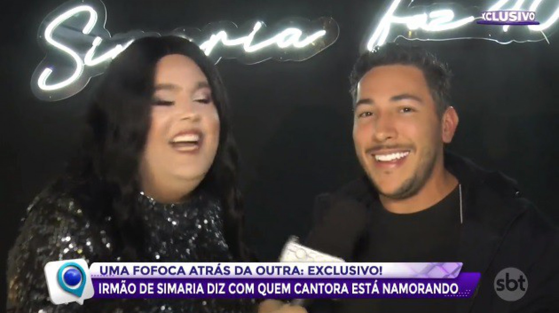 Caio Mendes, irmão de Simaria, diz que a sertaneja está de 'paquera' novo - Reprodução