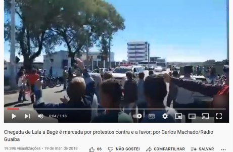 Captura de v&iacute;deo do Youtube