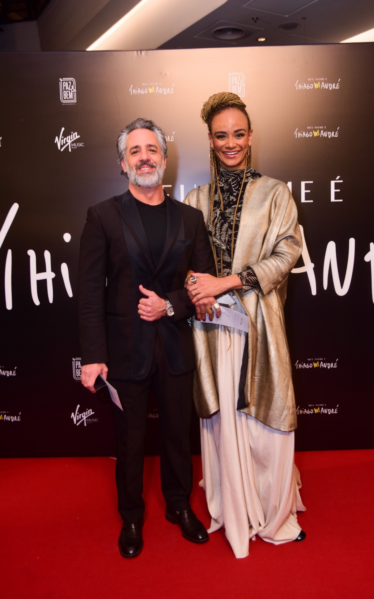 Luciana Mello e Ike Levi