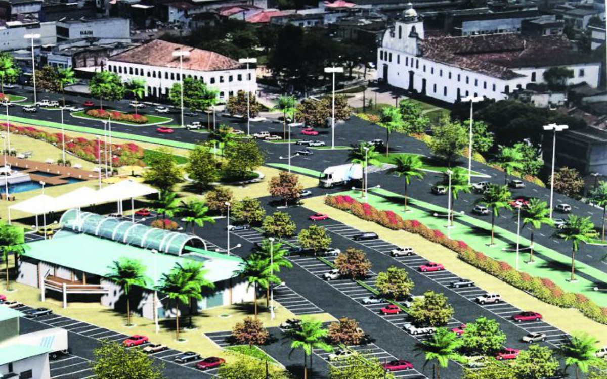 A prefeitura pretendia desenvolver um projeto urban&iacute;stico caso ganhasse o direito sobre o lote 8