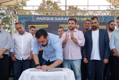 Ex-secretário de Cláudio Castro tumultua lançamento de obra, após governador elogiar prefeito