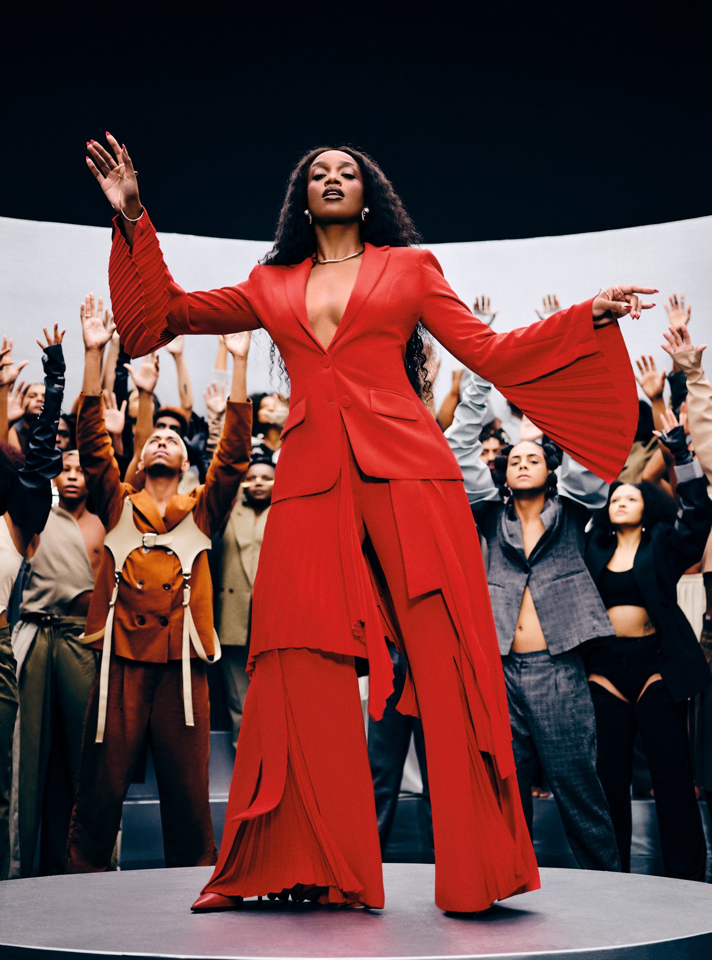 Iza no clipe de seu novo single, 'Fé' - Divulgação