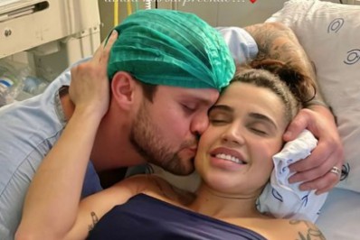 Nasce Theo, filho de Paula Amorim e Breno Simões