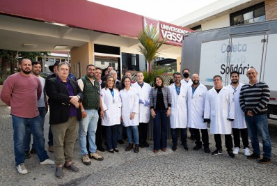 Caminhão de coleta seletiva é abastecido com biodiesel em Vassouras