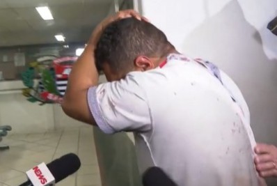 Motorista embriagado invade calçada e atropela quatro pessoas da mesma família