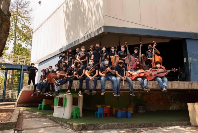 Hoje tem Orquestra Maré do Amanhã, na Arena Carioca Dicró