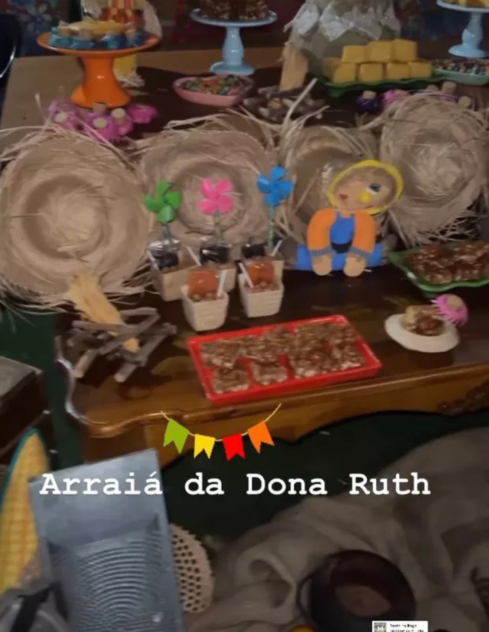 Festa junina de Dona Ruth, mãe de Marília Mendonça - Reprodução / Instagram