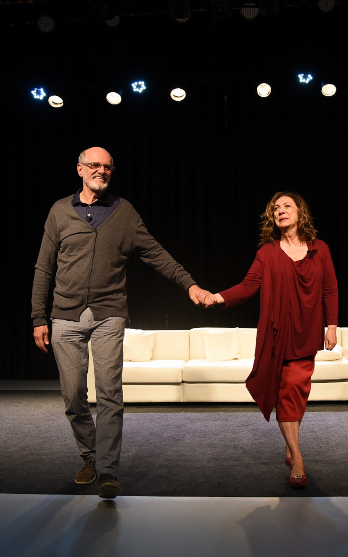 Eliane Giardini e Marcos Caruso