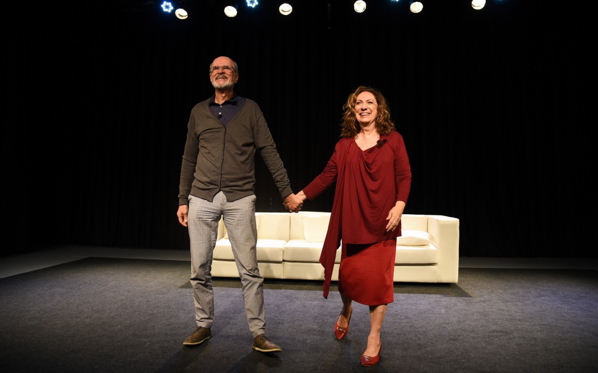 Eliane Giardini e Marcos Caruso