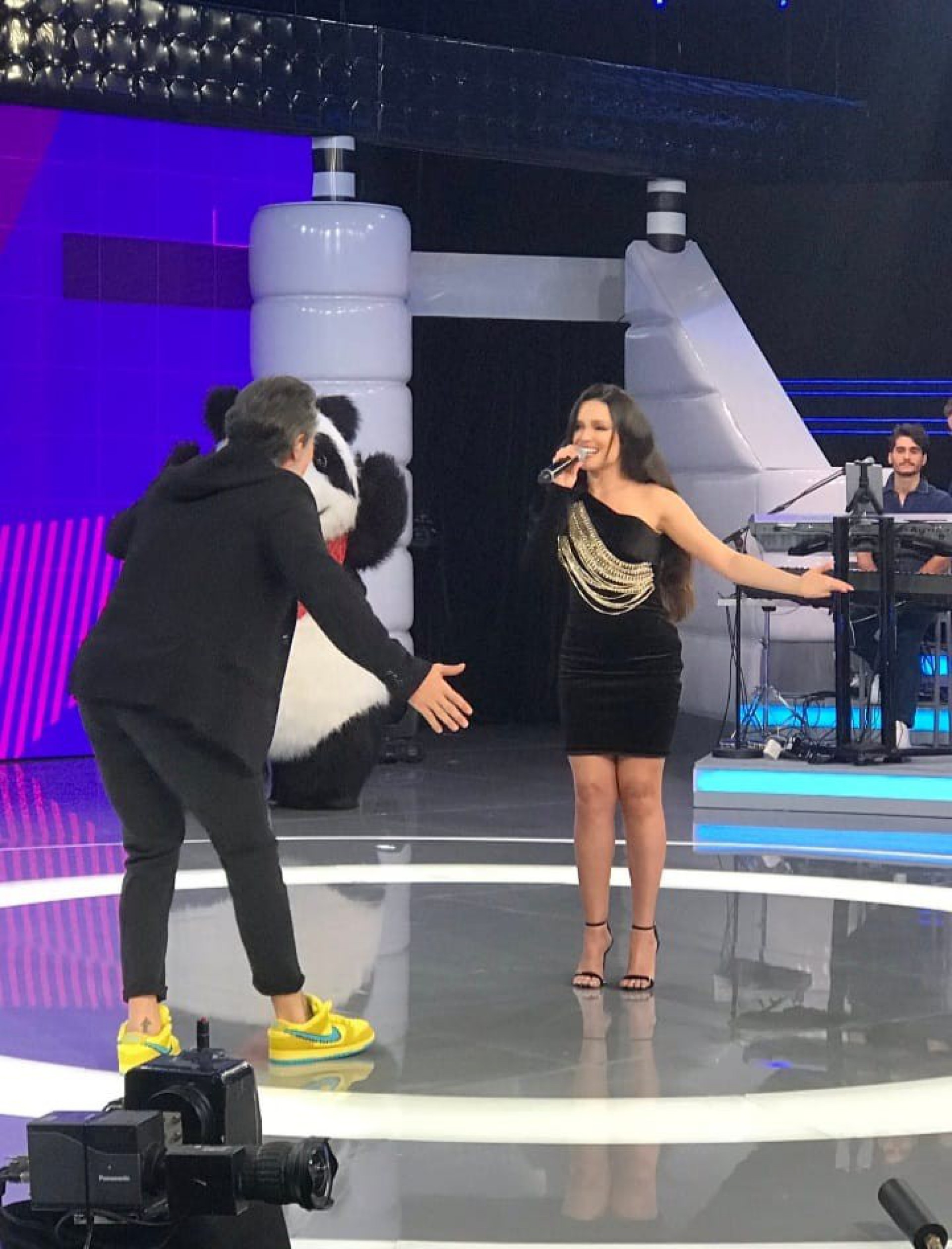 Juliette se apresentou no 'Caldeirão' - Reprodução/Twitter