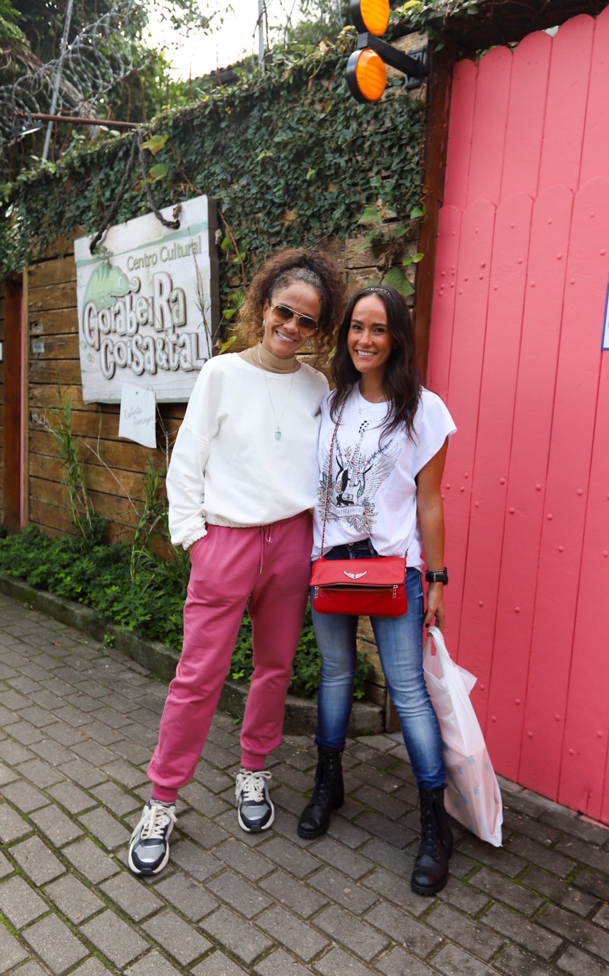 Aline Borges e Francisca Pereira