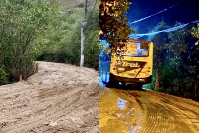 Lama pra tudo que é lado!