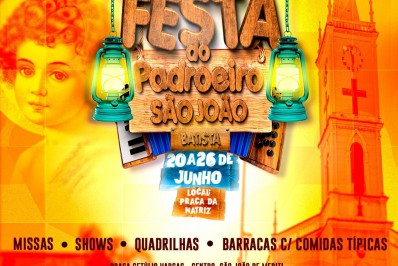 Tradicional Festa do Padroeiro São João Batista acontece até domingo (26) em Meriti