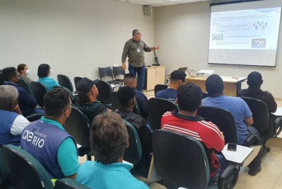 Águas do Rio realiza palestra sobre segurança pública na Baixada