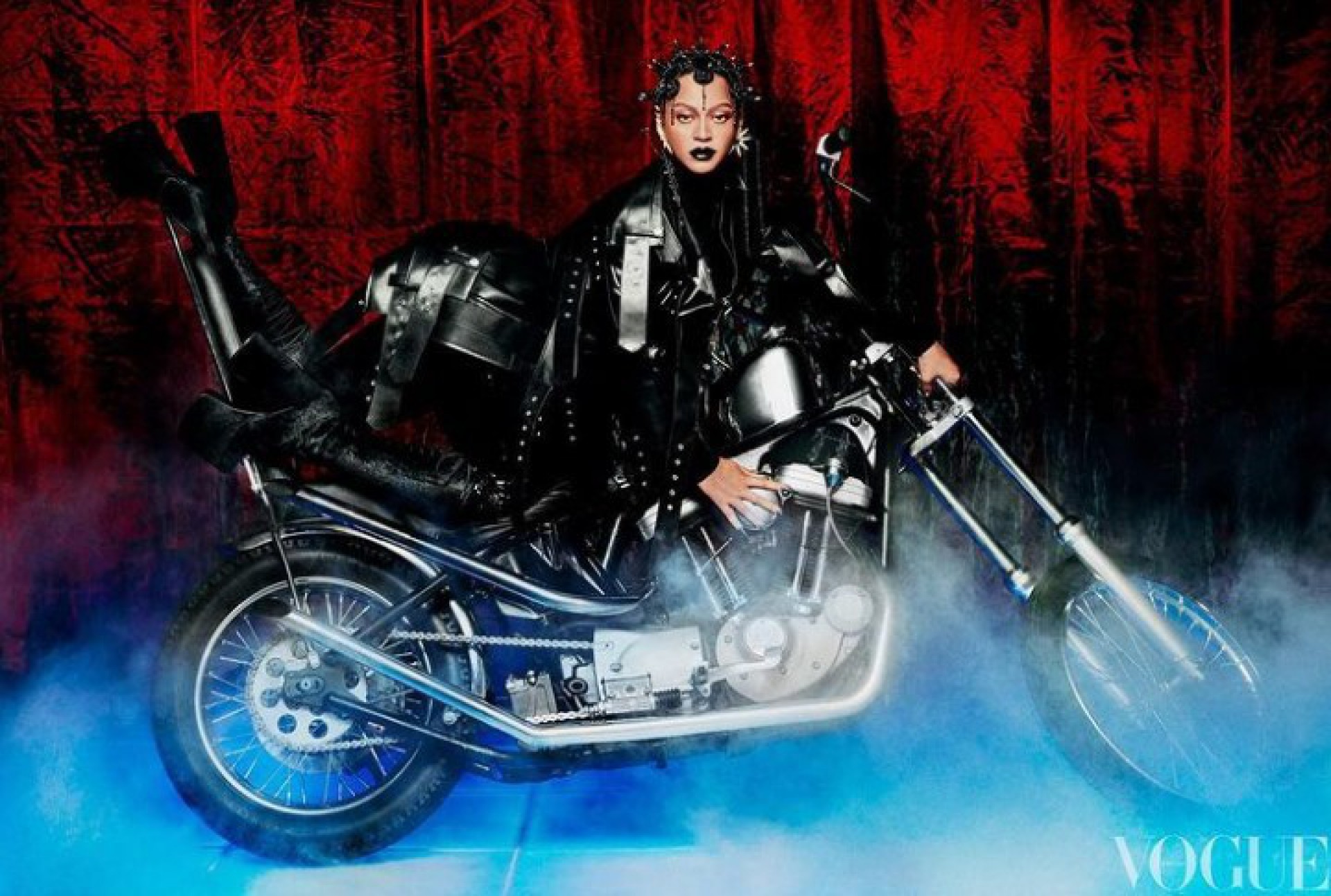 Beyoncé na capa da Vogue britânica - Reprodução/Instagram