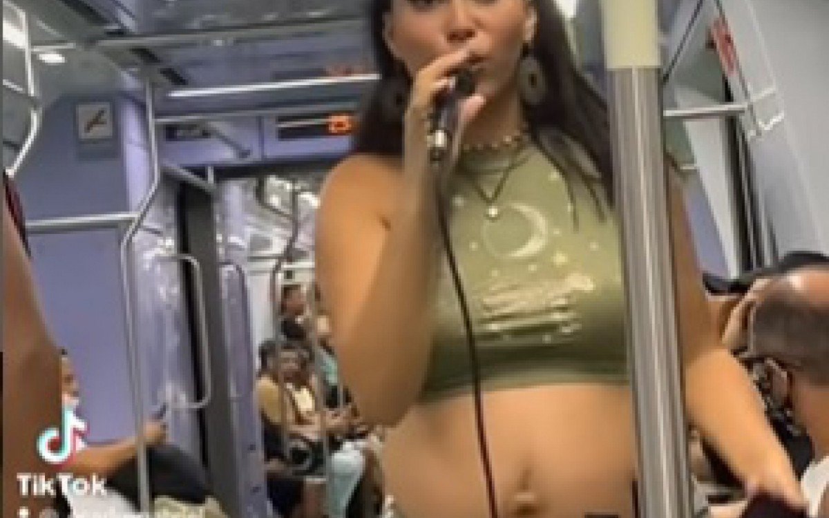 Cantora voltava para casa no ramal Japeri, por volta das 23h, quando fez performance viral