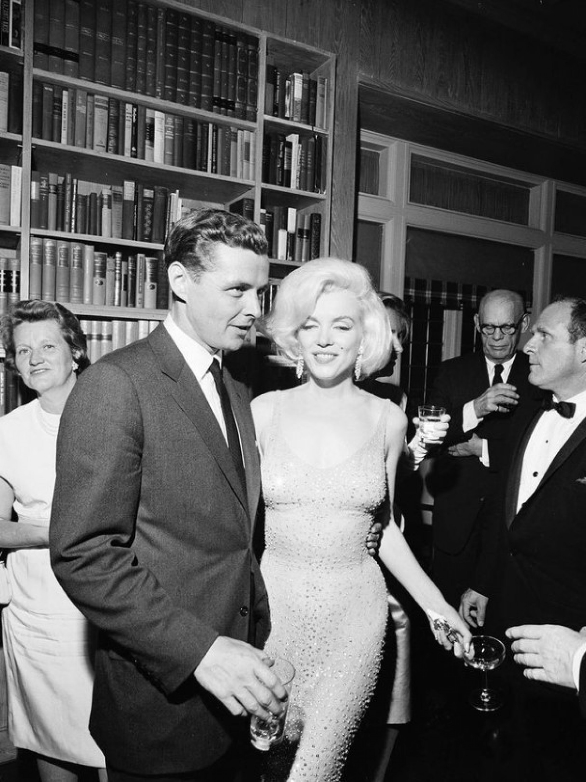 Marilyn Monroe com vestido usado por Kim Kardashian - Reprodução