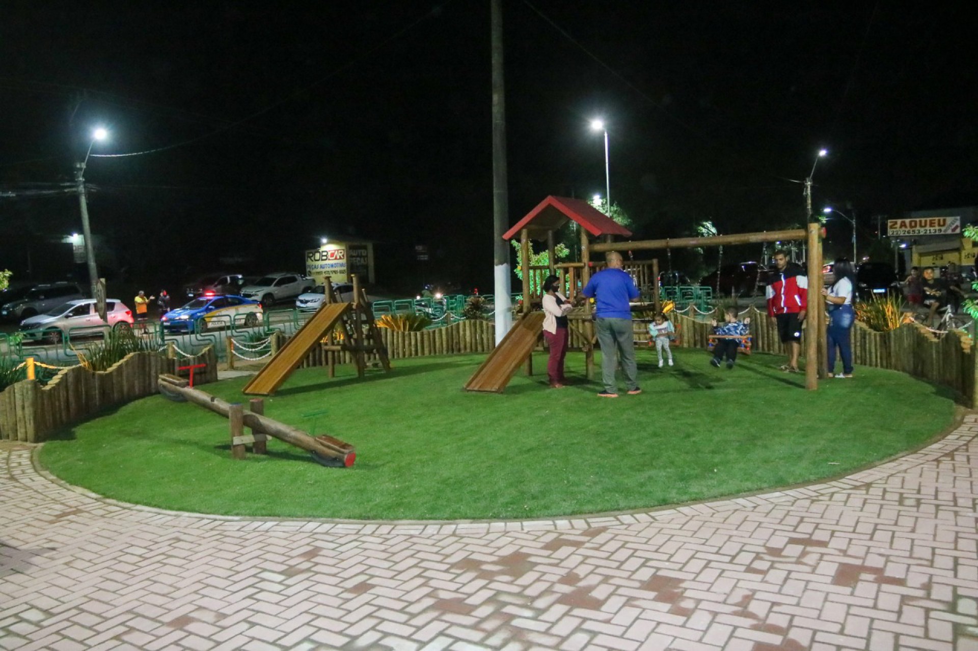 Saquarema ganhou nova praça nesta segunda-feira (20) - Divulgação/Prefeitura de Saquarema