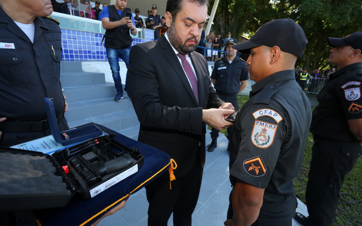 Formatura aconteceu no Centro de Forma&ccedil;&atilde;o e Aperfei&ccedil;oamento de Pra&ccedil;as (CFAP), em Sulacap, Zona Oeste do Rio