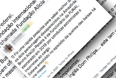 Atividades de Bruno Pereira e Dom Phillips eram legais, ao contrário do que diz post