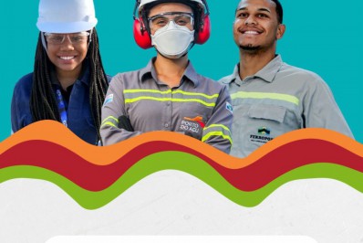 Programa de Estágio Técnico Integrado do Porto do Açu inscreve até dia quatro de julho
