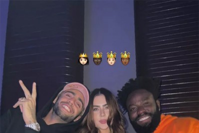 Reencontro! Jade Picon, Paulo André, Pedro Scooby e Douglas Silva curtem noitada juntos