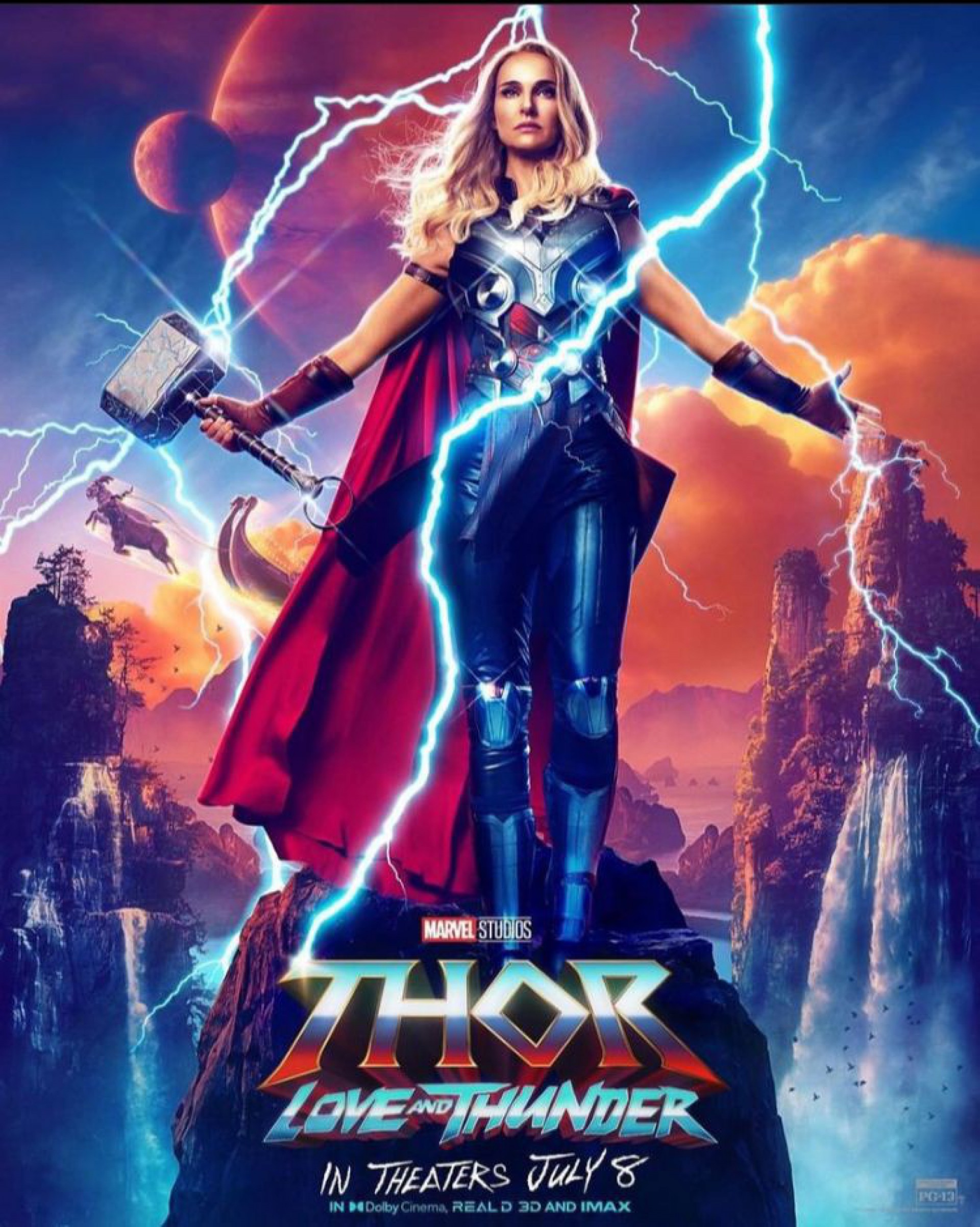 Thor: Love and Thunder  Natalie Portman será a Thor no quarto