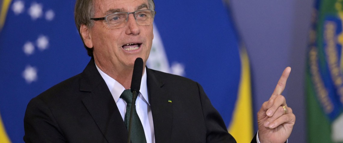 PL vai oficializar candidatura de Bolsonaro à reeleição - AFP