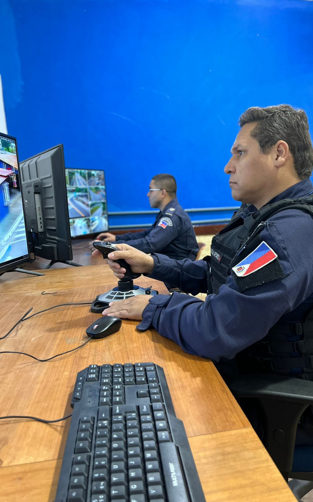 O centro de monitoramento est&aacute; funcionando de forma provis&oacute;ria enquanto as obras s&atilde;o feitas