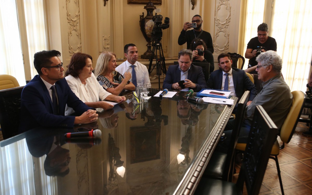 Conselho de &Eacute;tica reunido no depoimento de Gabriel Monteiro - Cl&eacute;ber Mendes/Ag&ecirc;ncia O Dia