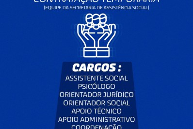 Inscrições para processo seletivo da Assistência Social de Meriti abrem no dia 27 de junho