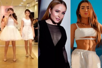 Conectadas pelo ex: Vídeo de Larissa Manoela e Jade Picon trabalhando juntas viraliza nas redes sociais