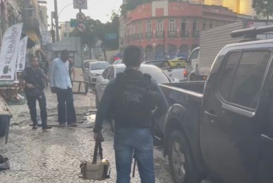 Bocas de fumo no Centro do Rio foram alvos da Polícia Civil